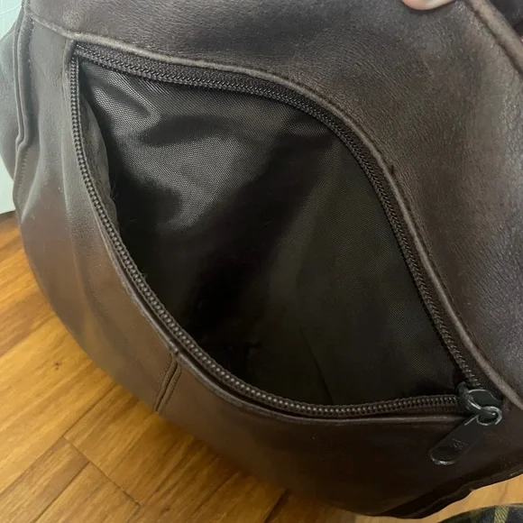 Vintage Tignanello Chocolate Brown Leather Bag - Picture 11 of 15